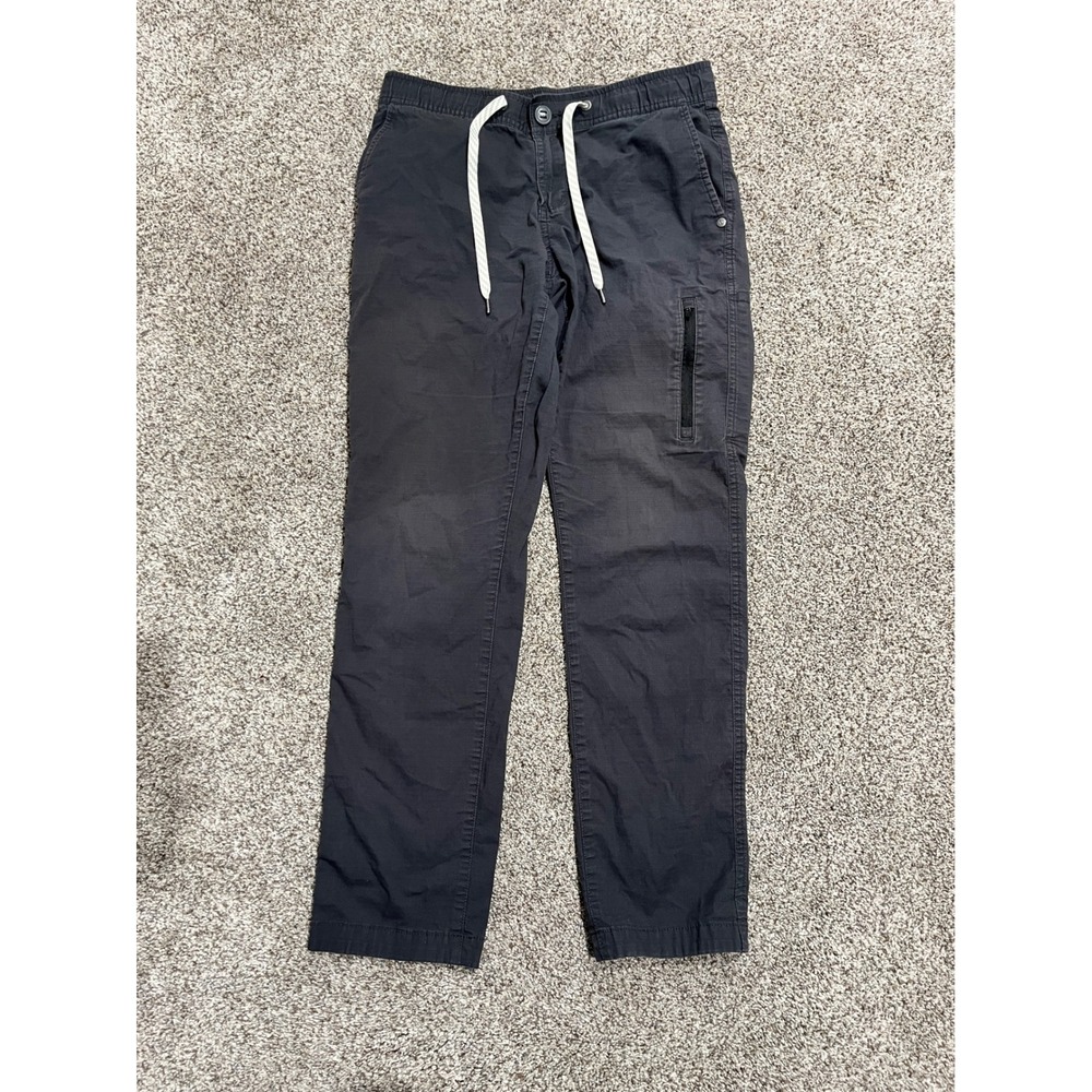 Vuori Ripstop Climber Pants Mens Small Charcoal Grey VW401 Hiking Outdoor